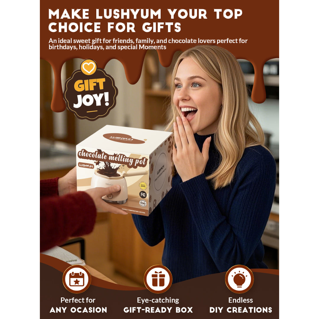 Best chocolate melting pot for home use – perfect gift for chocolate lovers and baking fans
